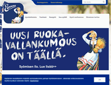 Tablet Screenshot of elovena.fi